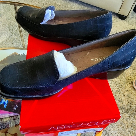 Shoes - Aerosoles Parisian in black suede 9M